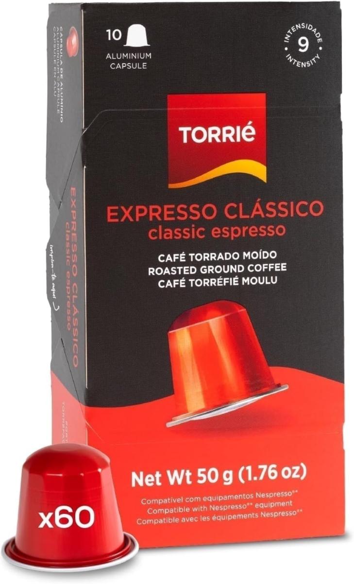 Classic Aluminium Nespresso Compatible Coffee Capsules 60 Pods