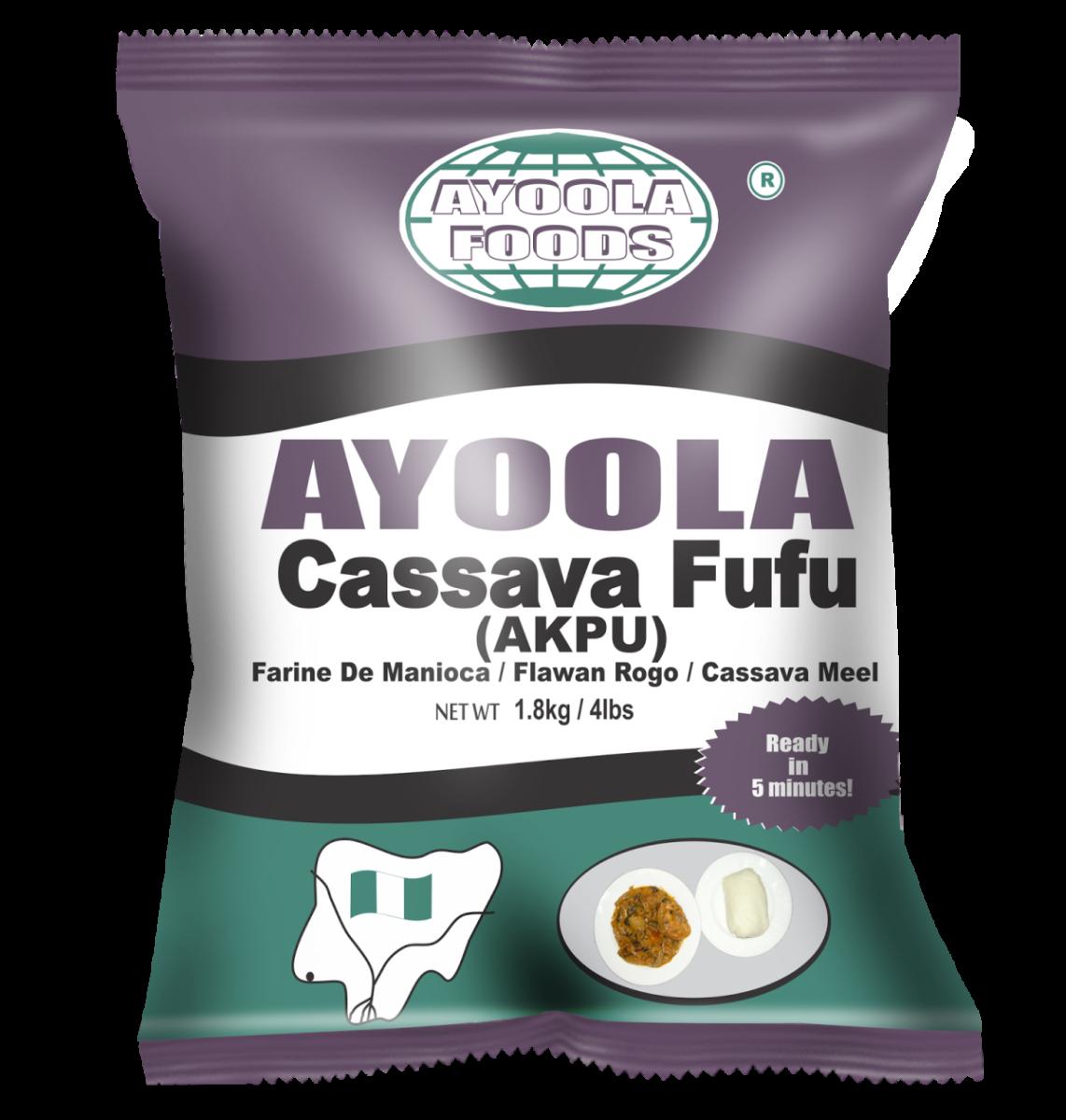 Ayoola Foods Cassava Fufu Flour