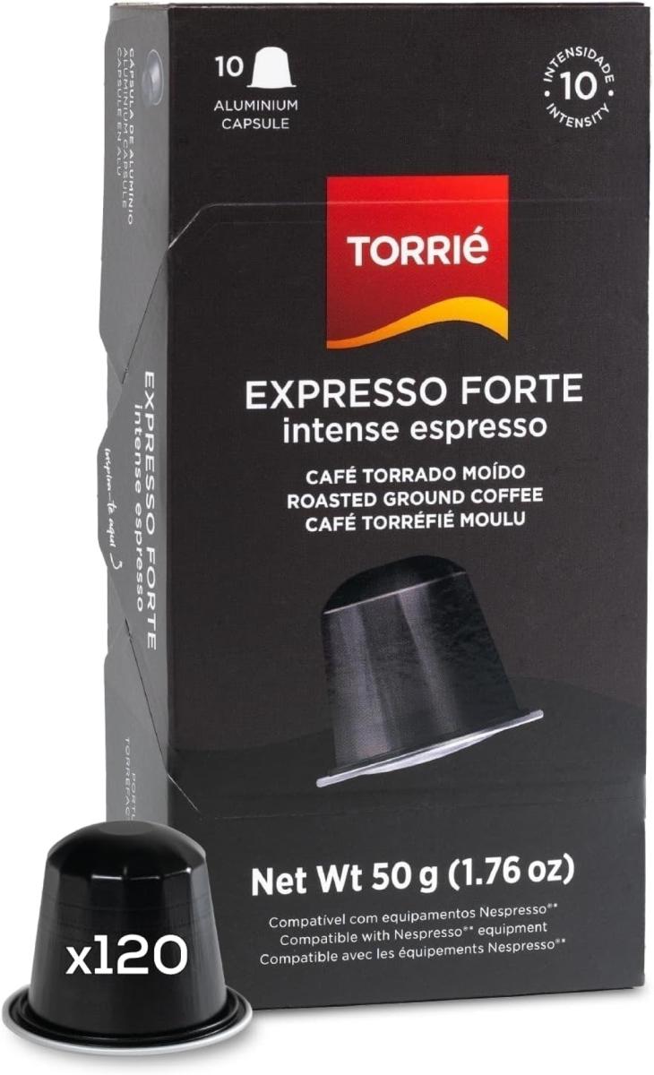 Intense Aluminium Nespresso Compatible Coffee Capsules 120 Pods