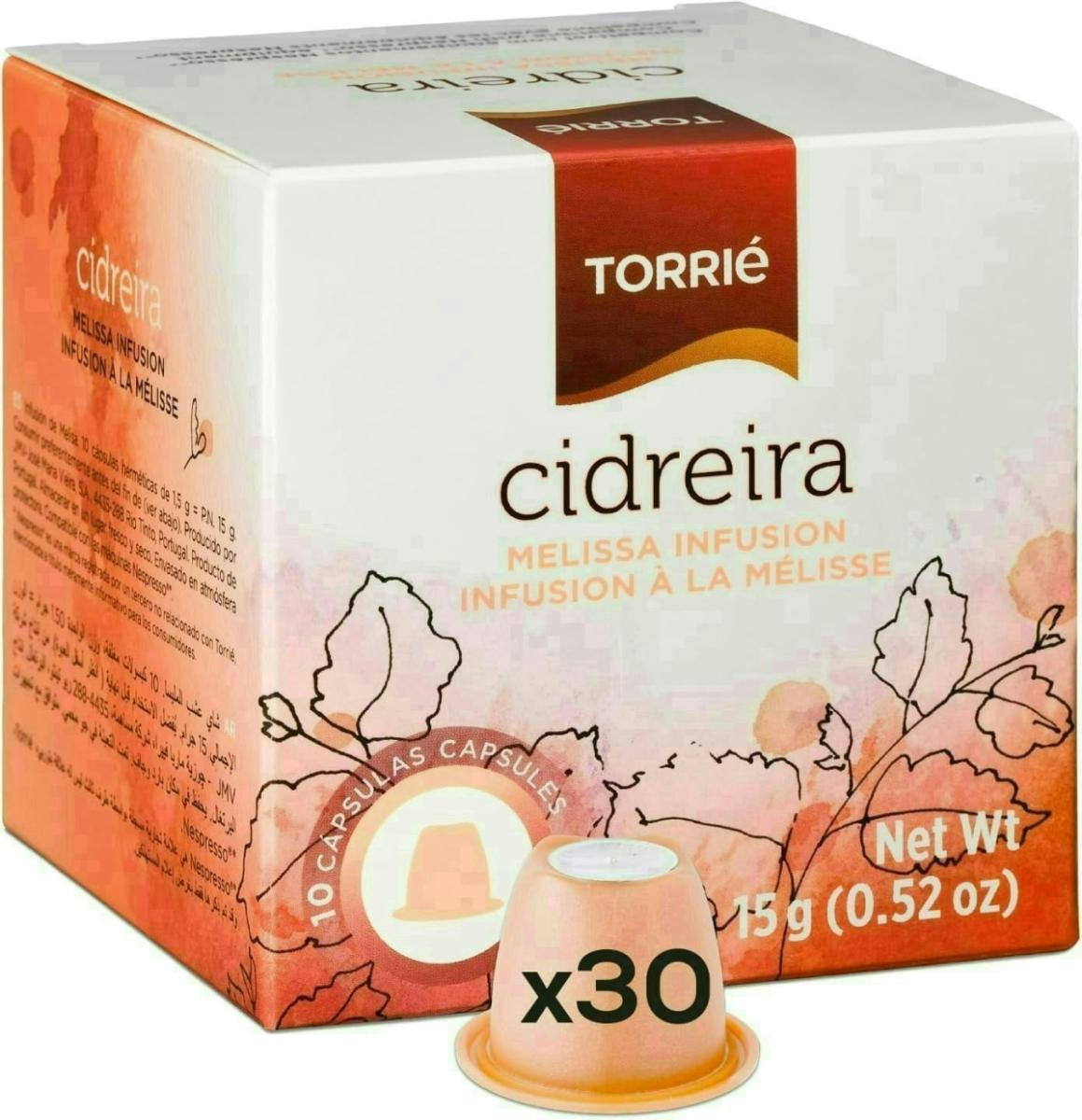 Lemon Balm Tea Nespresso Compatible Coffee Machine Capsules 30 Pods