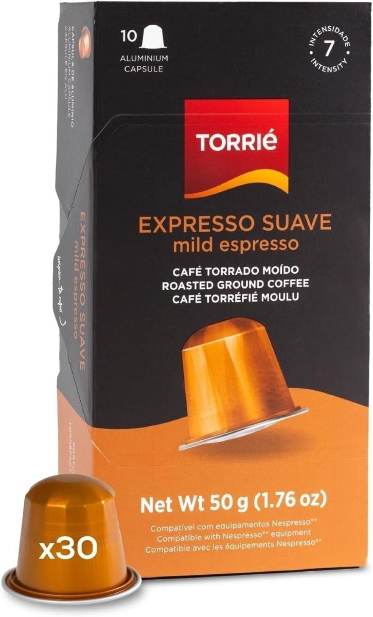Mild Aluminium Nespresso Compatible Coffee Capsules 30 Pods
