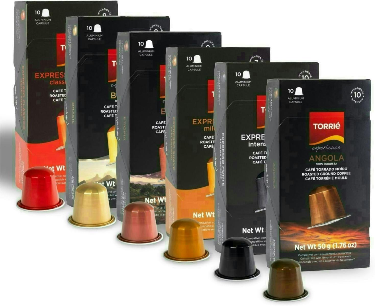 Variety Pack Aluminium Nespresso Compatible Coffee Pods