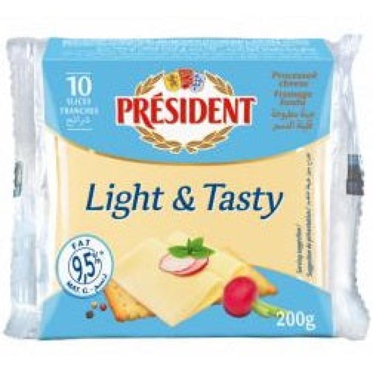 Light Cheese 200 g 10 Slices