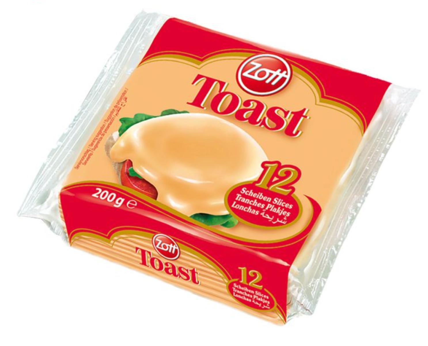 Toast Cheese 200 g 12 Slices