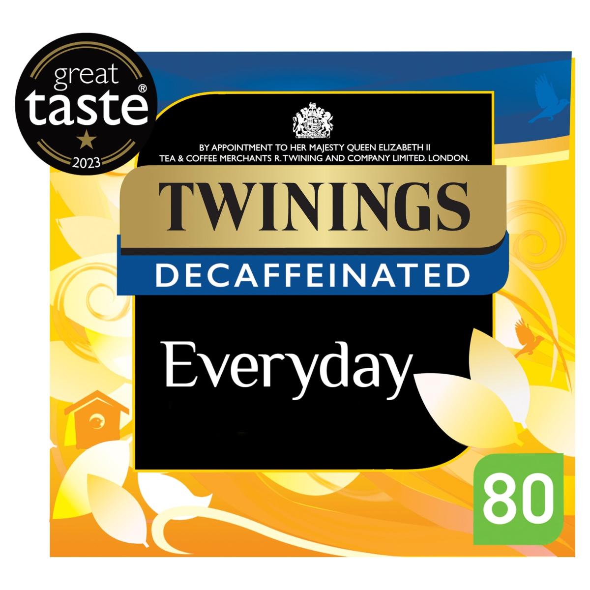 Decaffeinated Everyday Tea Bags 80 Pack