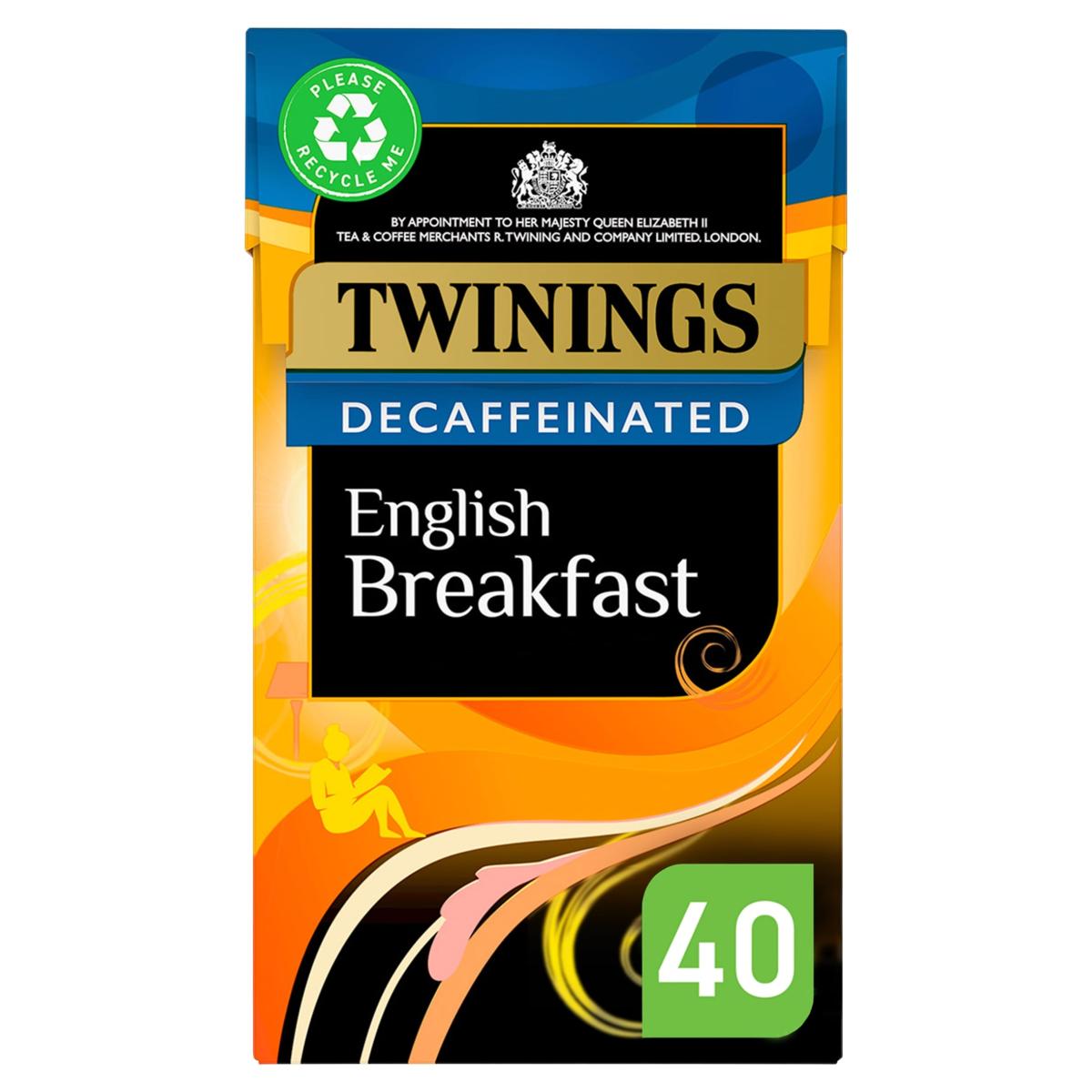 English Breakfast Decaffeinated 40 Tea Bags