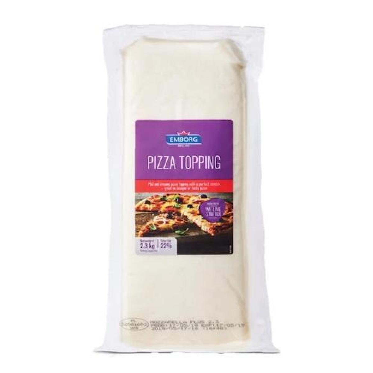 Pizza Topping 22% Total Fat ~100 g