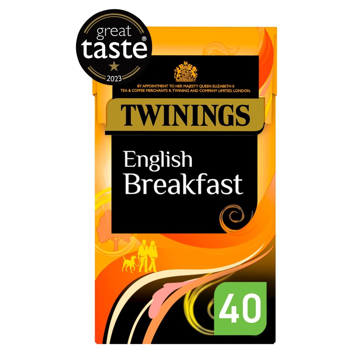 English Breakfast Tea Bags 40 Pack