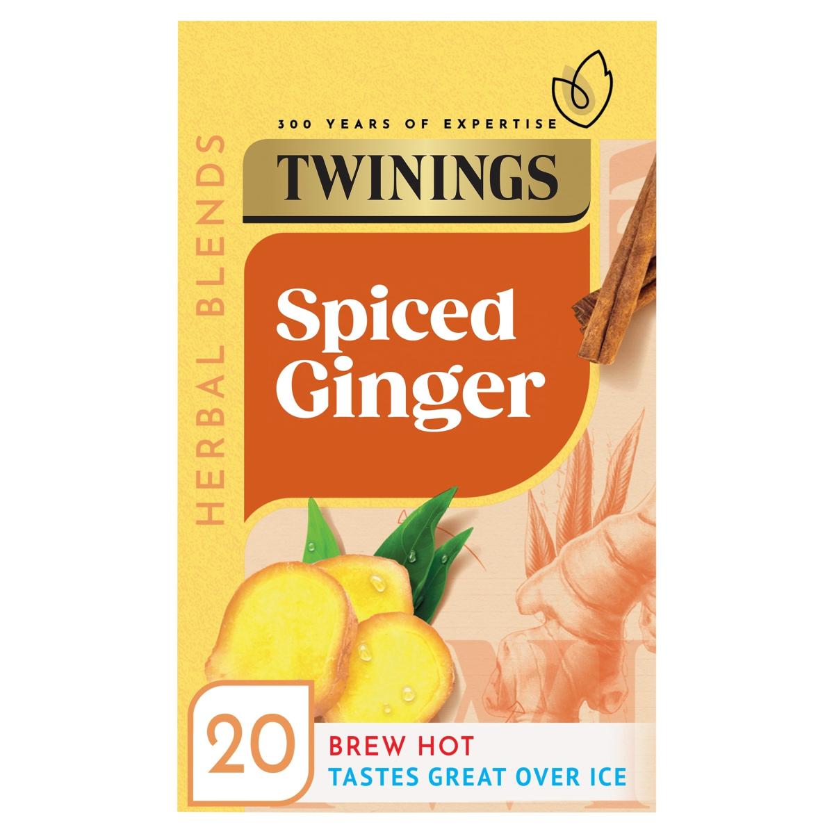 Spiced Ginger Tea Bags 20 Pack