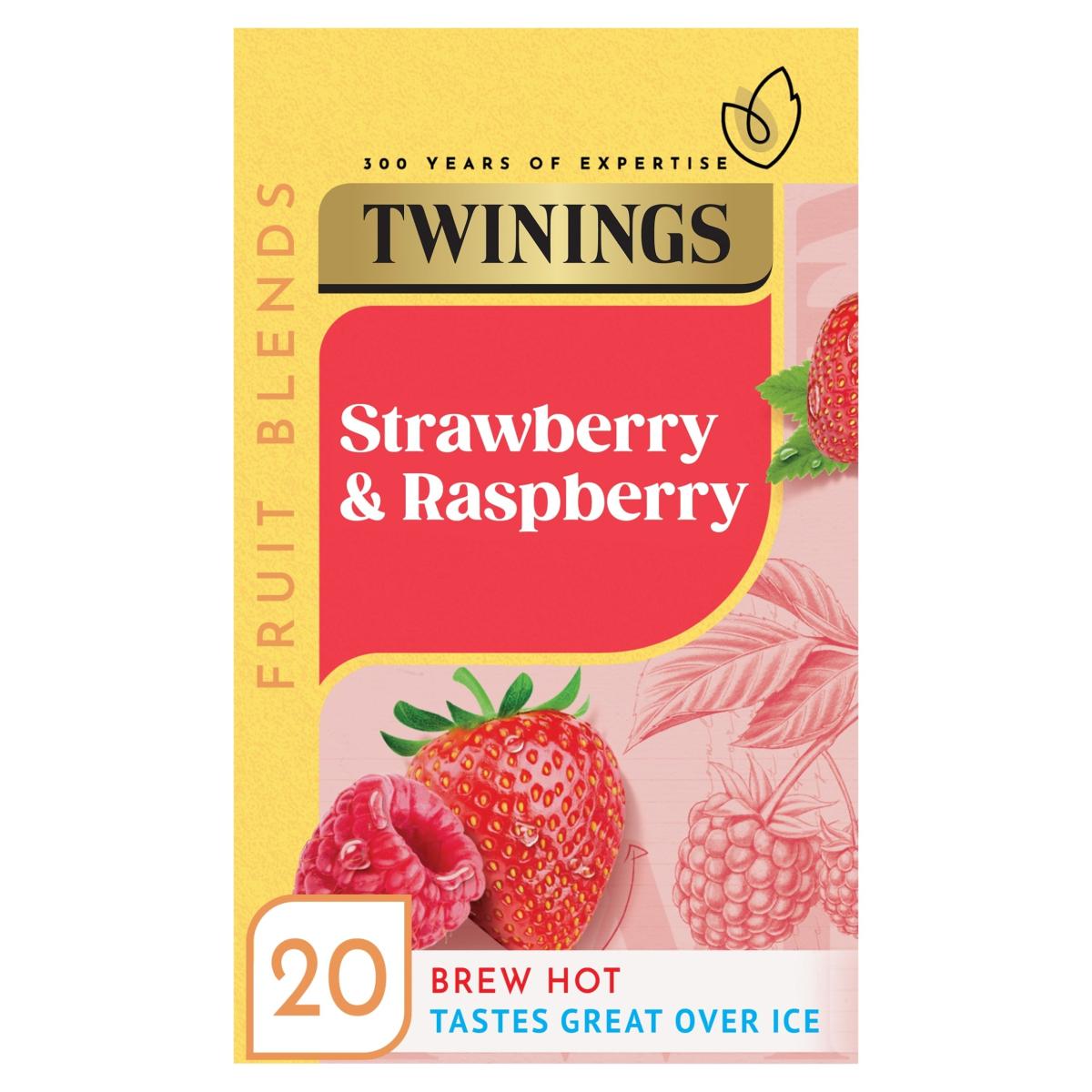 Strawberry & Raspberry 20 Tea Bags