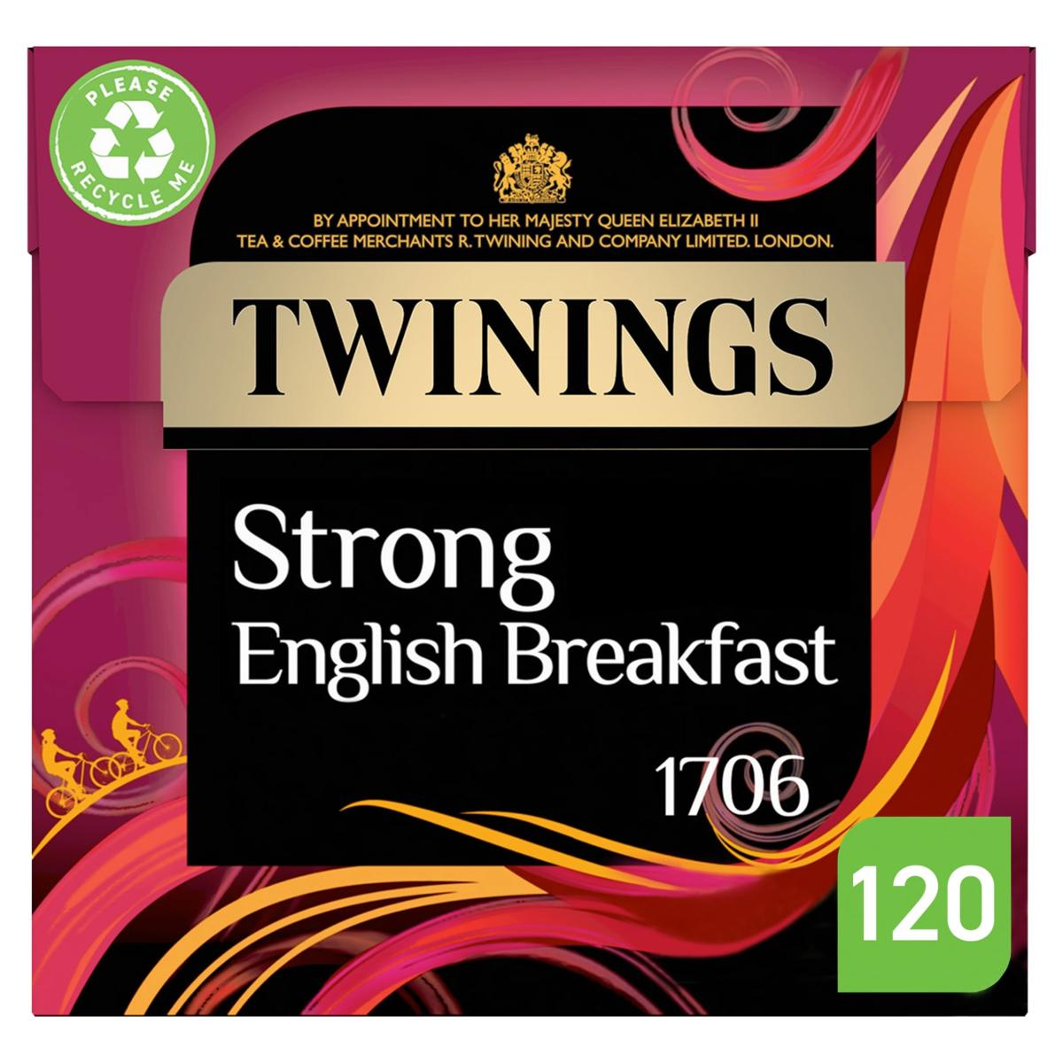 Strong English Breakfast 120 Tea Bags