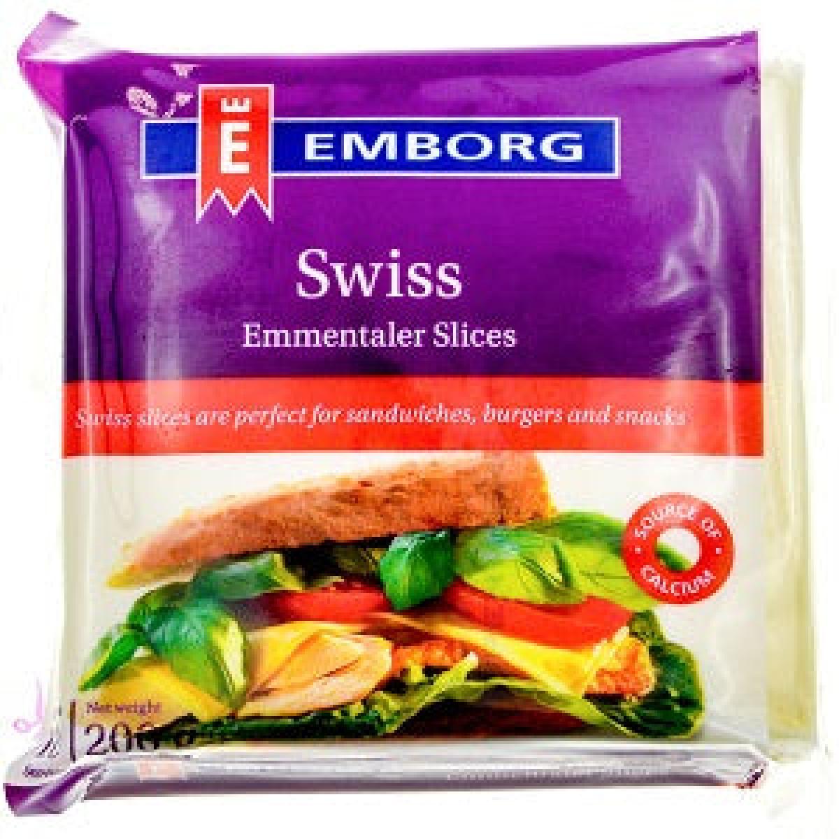 Swiss Emmentaler Slices
