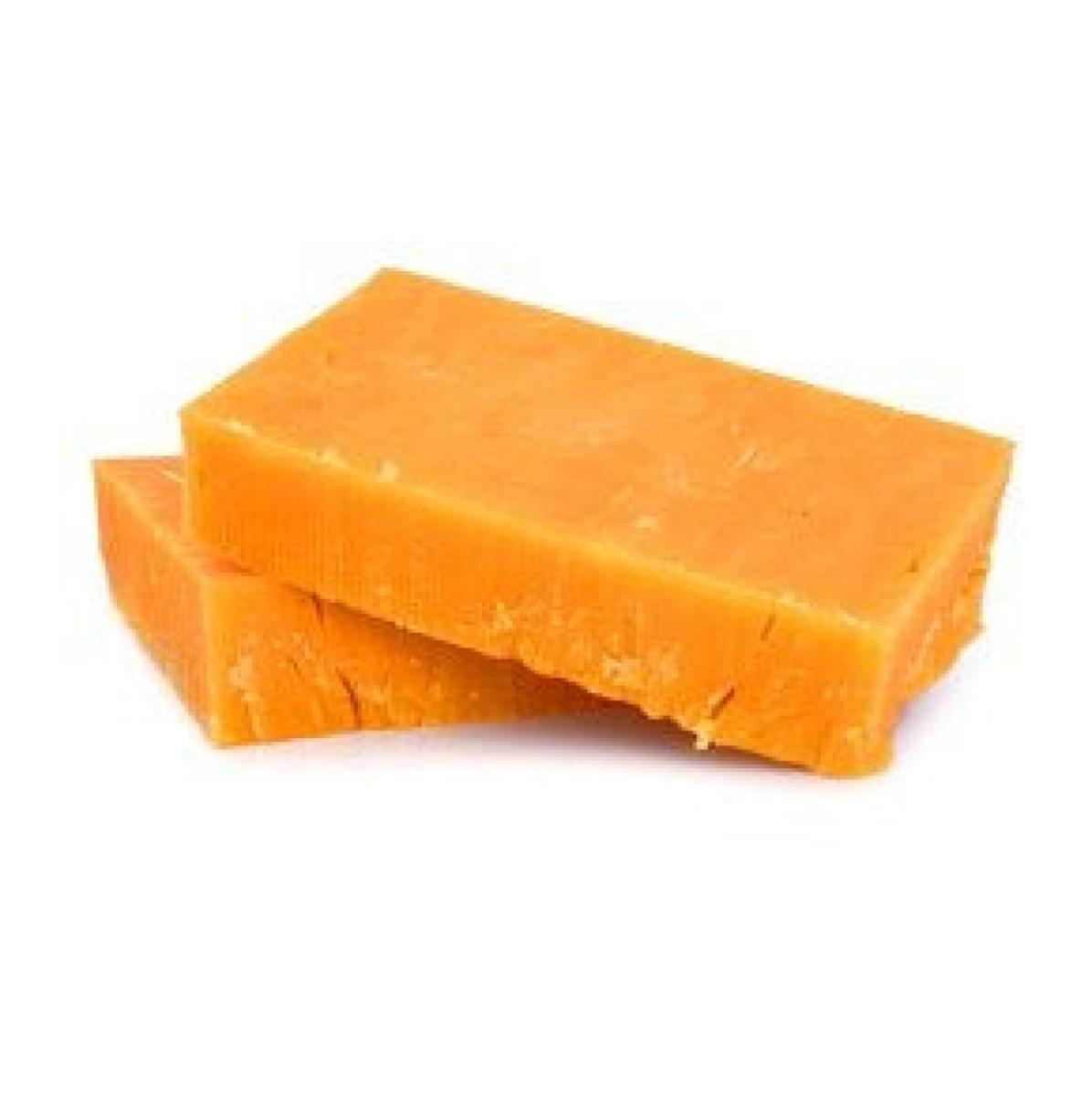 Cheddar Cheese Coloured Portion ~