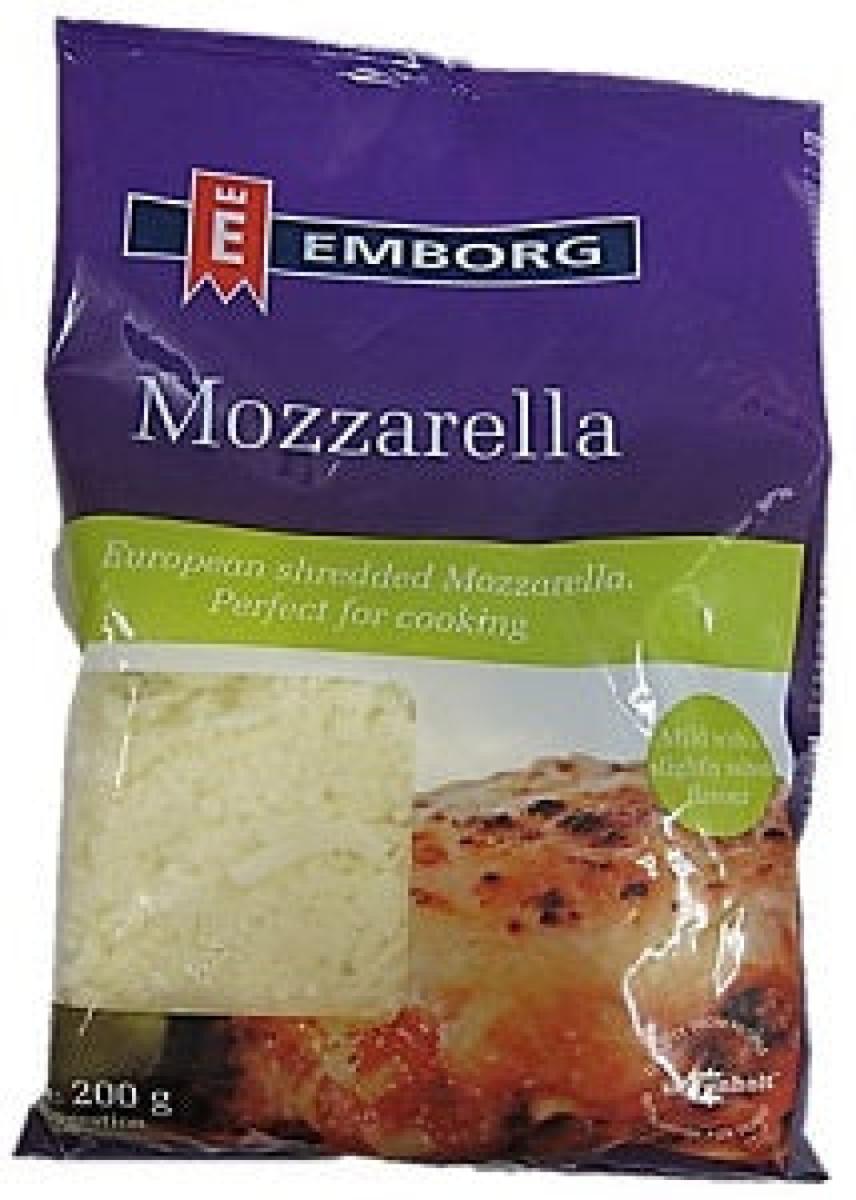 Mozzarella 40 Percent Shredded
