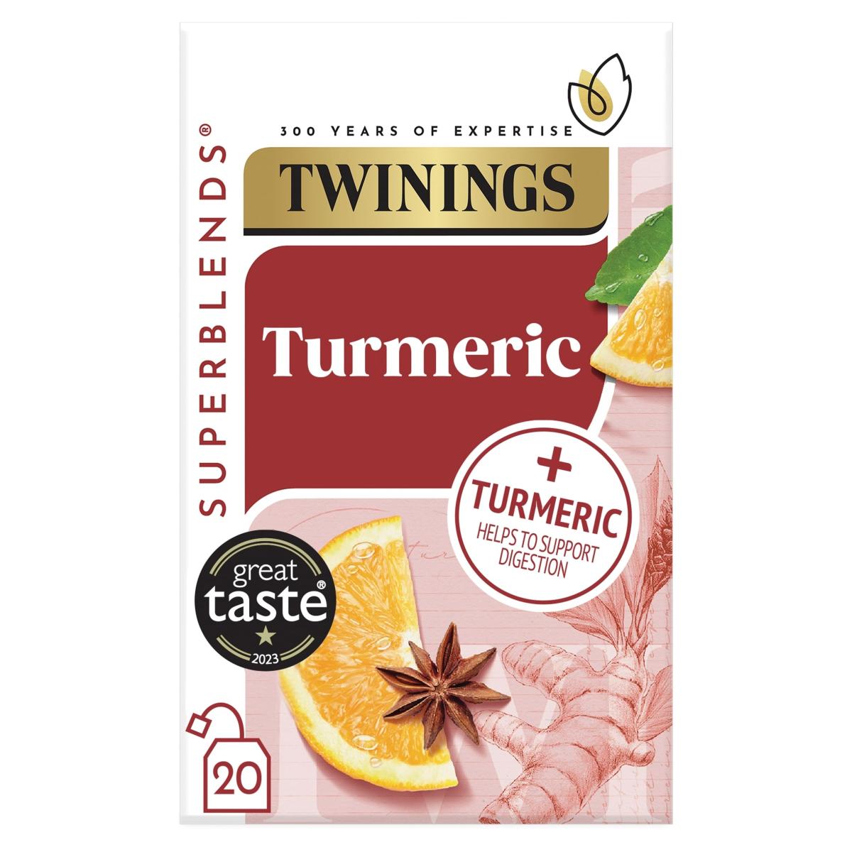 Super Blends Turmeric With Orange & Star Anise x 20 Tea Bags