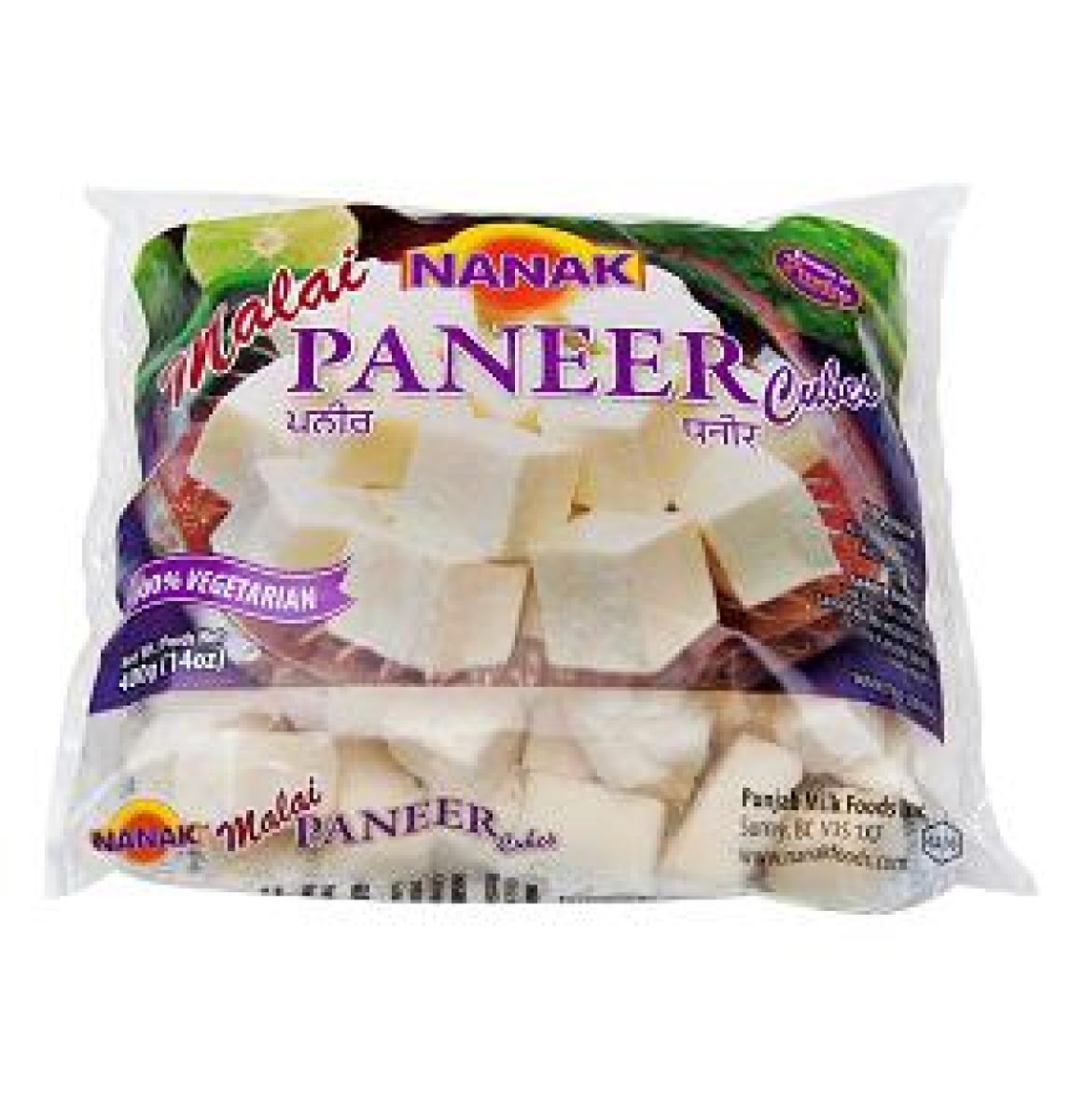 Malai Paneer Cheese Cubes 400 g (Frozen)