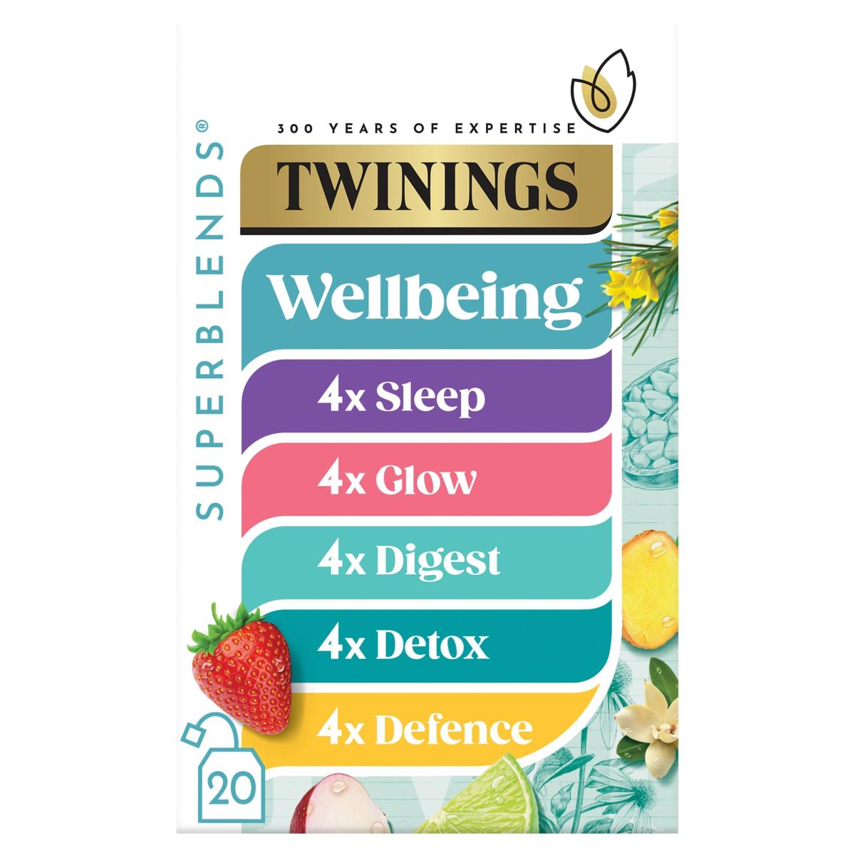 Wellbeing Collection 20 Tea Bags
