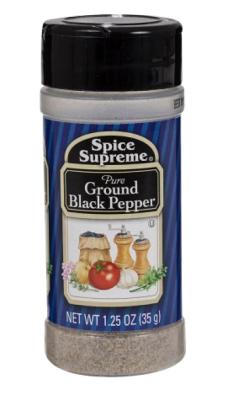 Ground Black Pepper