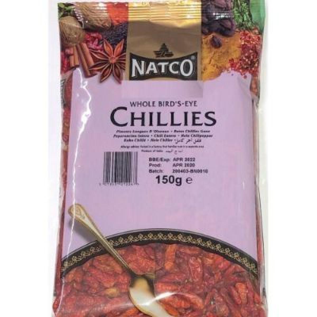 Whole Bird's Eye Chillies Sachet