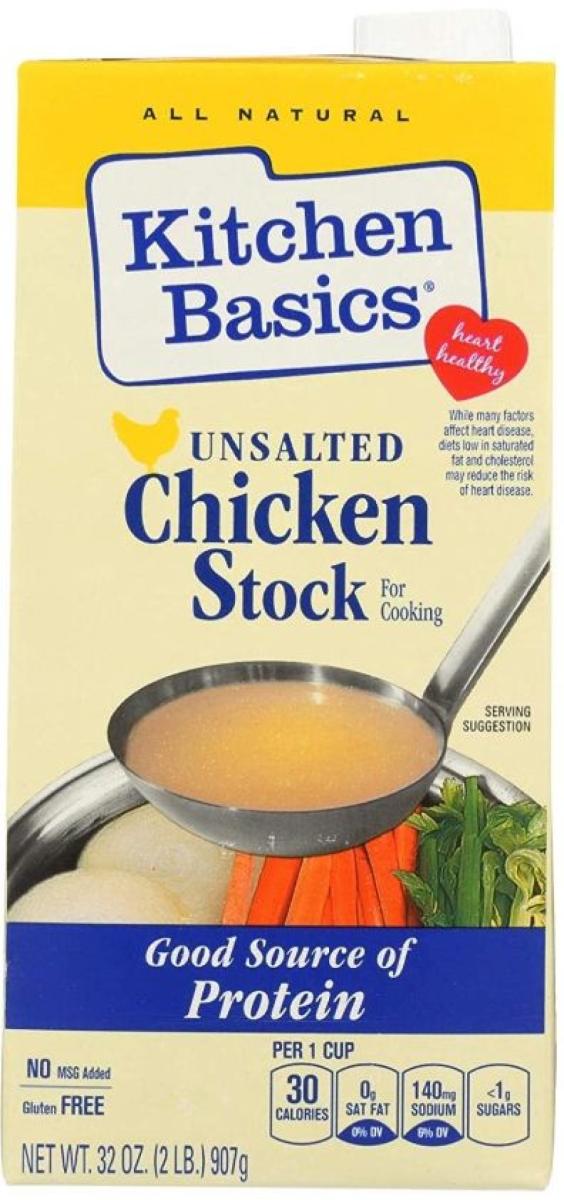 Unsalted Chicken Stock For Cooking