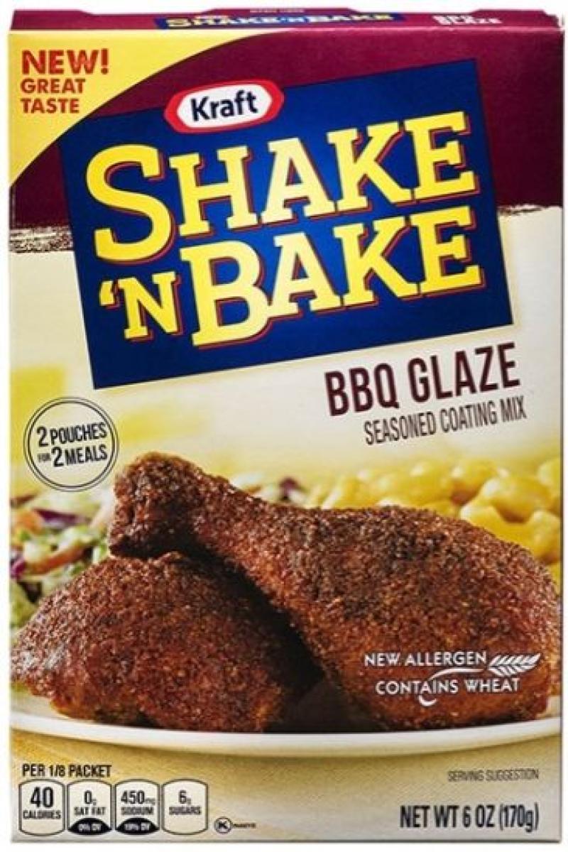 Shake N Bake BBQ Glaze Seasoned Coating Mix