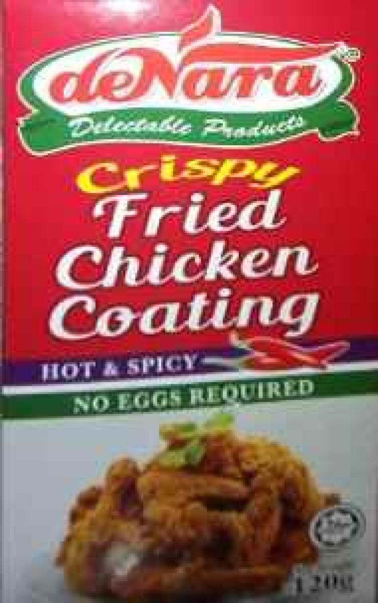 Fried Chicken Coating No Egg Required Hot & Spicy
