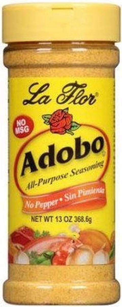 Adobo Con Sazon All Purpose Seasoning No Pepper
