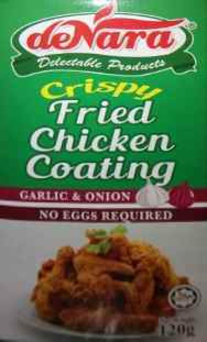 Fried Chicken Coating No Egg Required Garlic & Onion