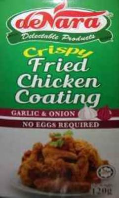 Fried Chicken Coating No Egg Required Garlic & Onion