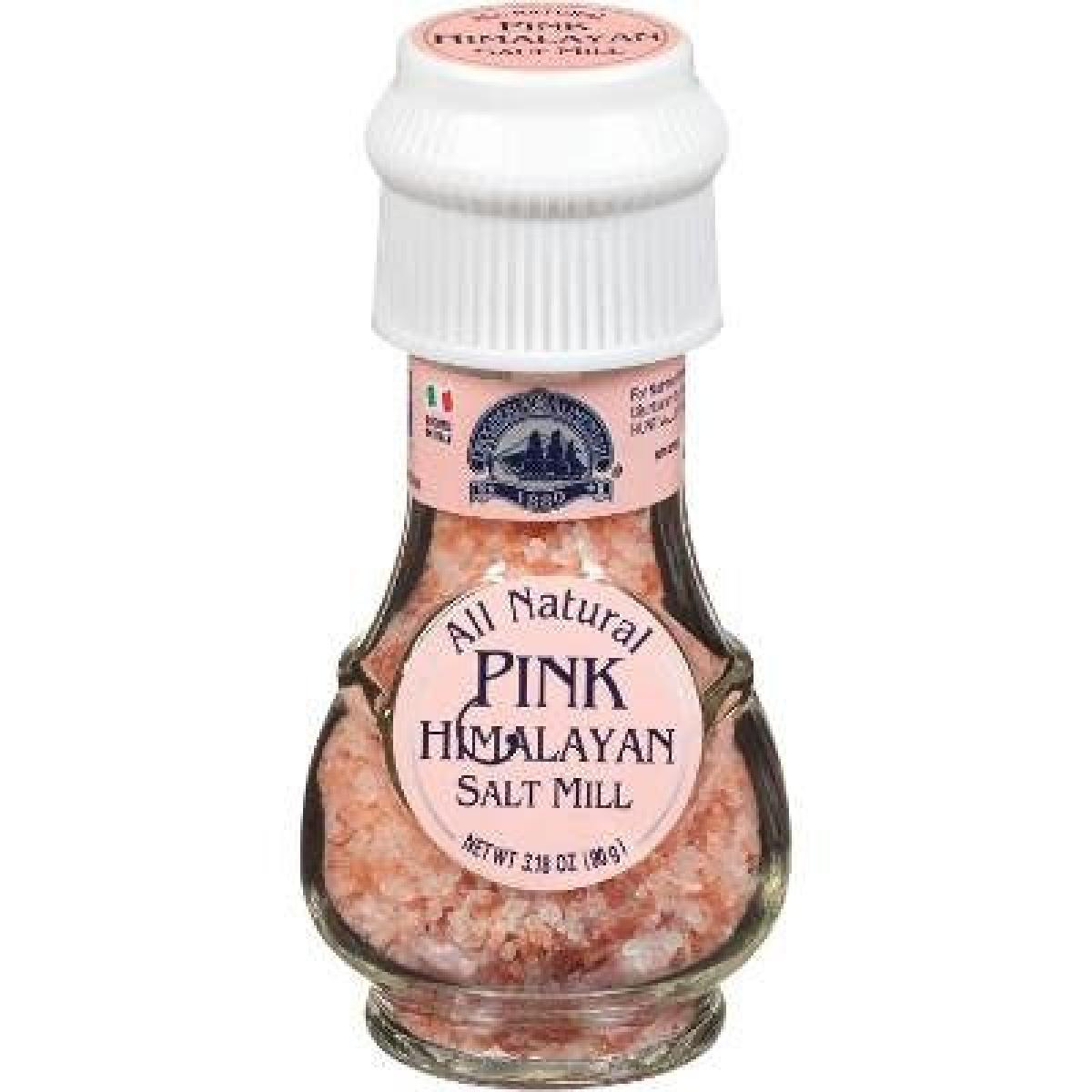 Pink Himalayan Rock Salt Mill