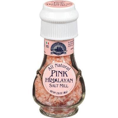 Pink Himalayan Rock Salt Mill