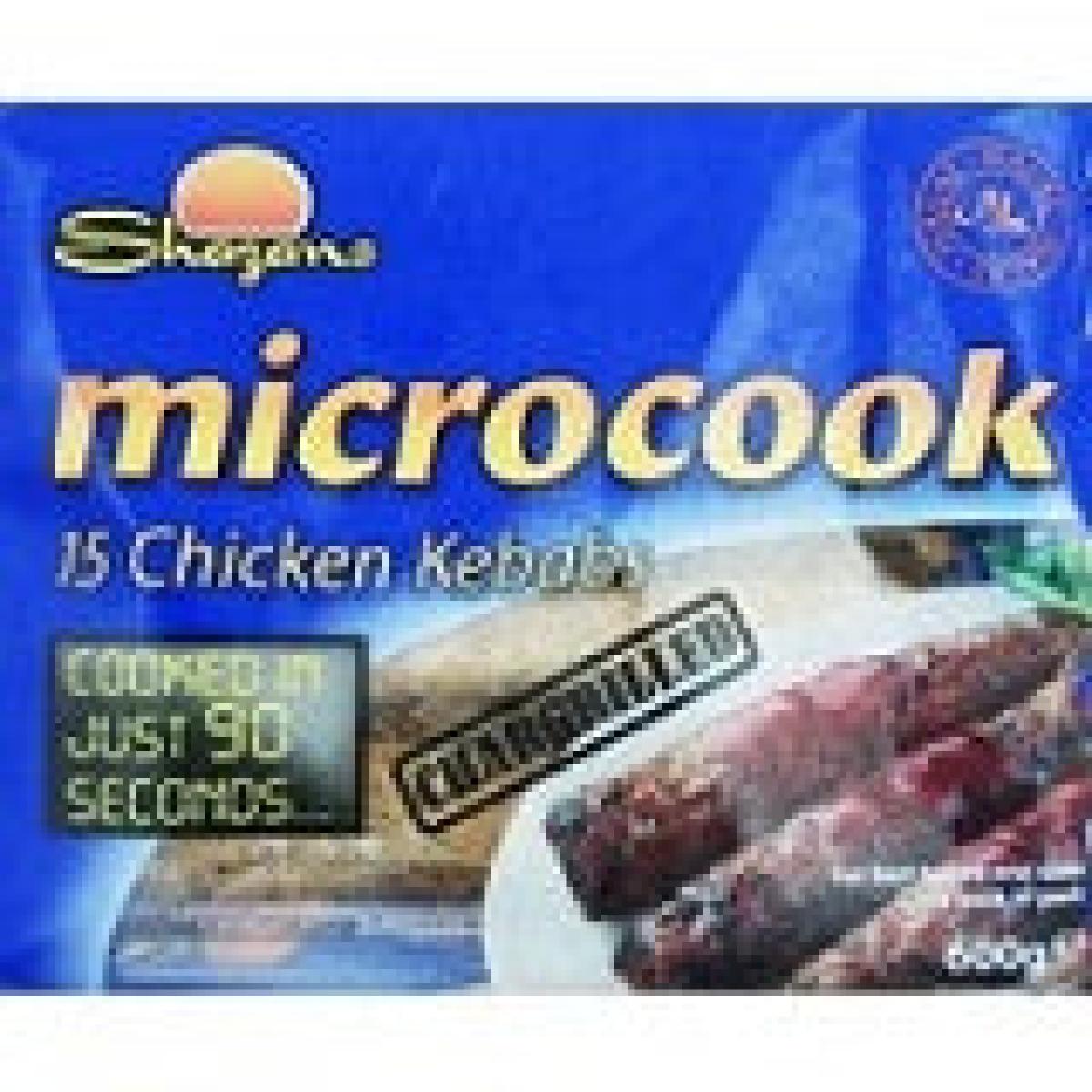 Microcook Chicken Kebabs