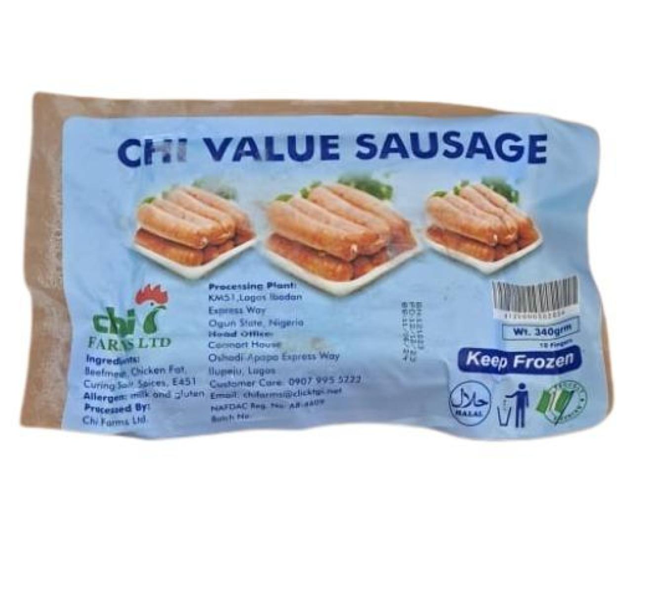 Value Sausages x10
