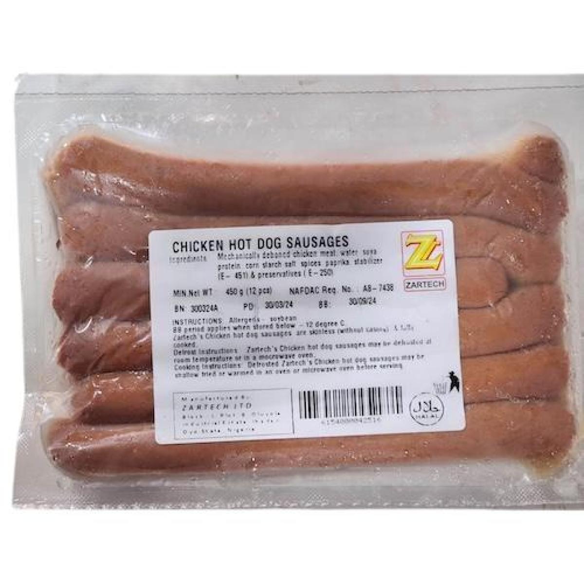 Chicken Hot Dog Sausage