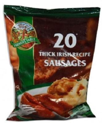 Thick Irish Sausage