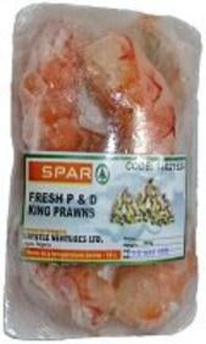 Broad Fresh Peeled & Deveined King Prawns ~500 g