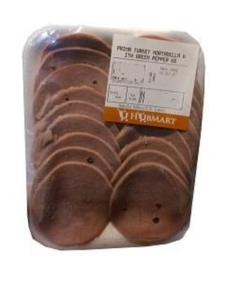 Turkey Mortadella With Green Pepper