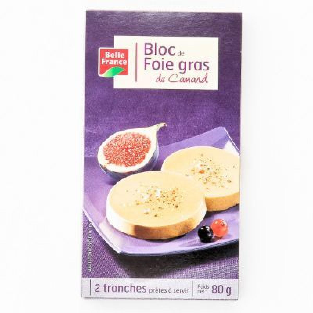 Bloc De Foie Gras De Canard (Duck) 40 g 2 Slices