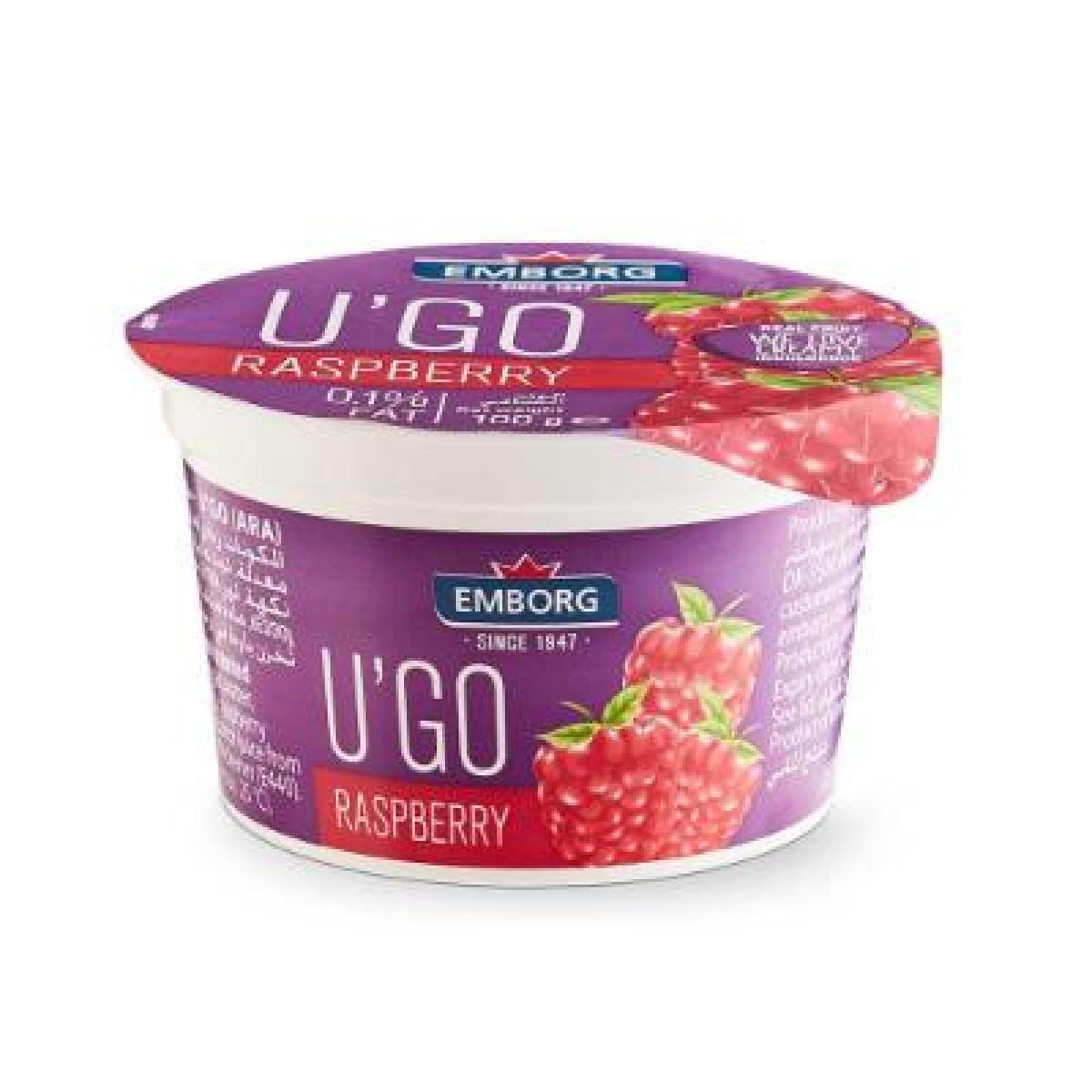 Ugo Milk Dessert Raspberry