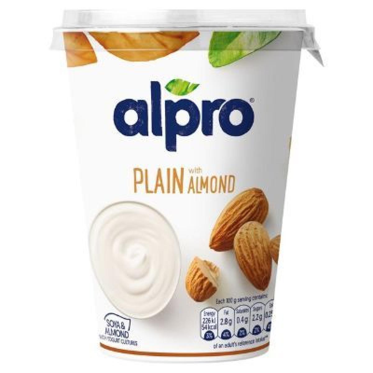 Yoghurt Plain Almond