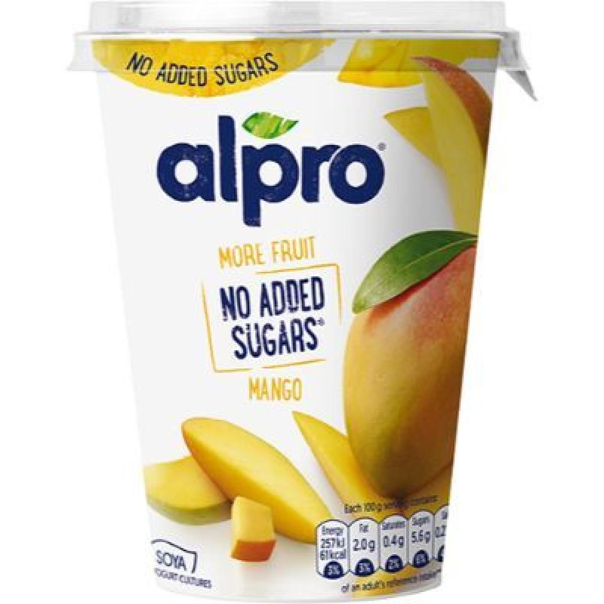 Yoghurt No Added Sugar Mango