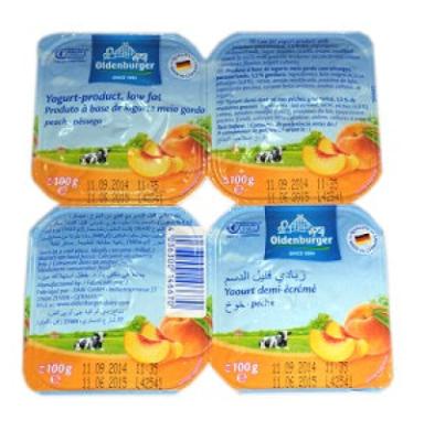 Yoghurt Peach Low Fat