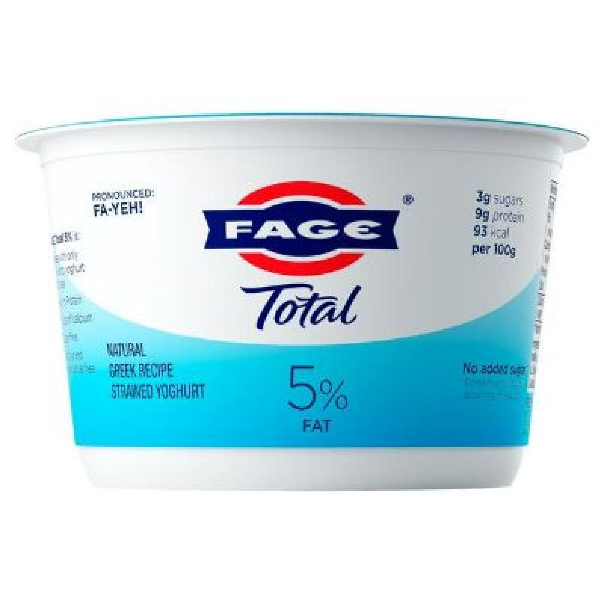 Greek Yoghurt Total 5% Fat Natural