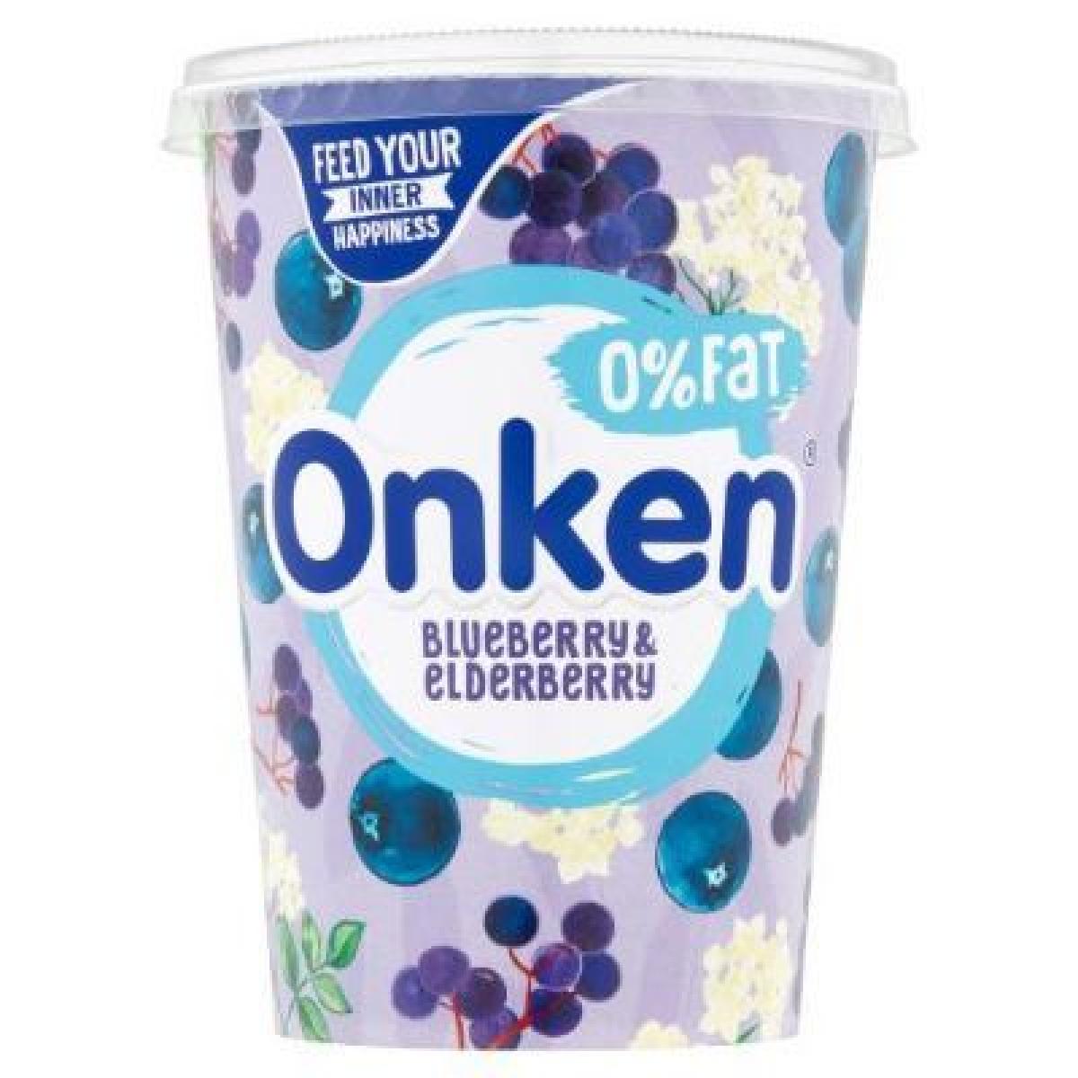 Yoghurt 0% Fat Blueberry Elderberry