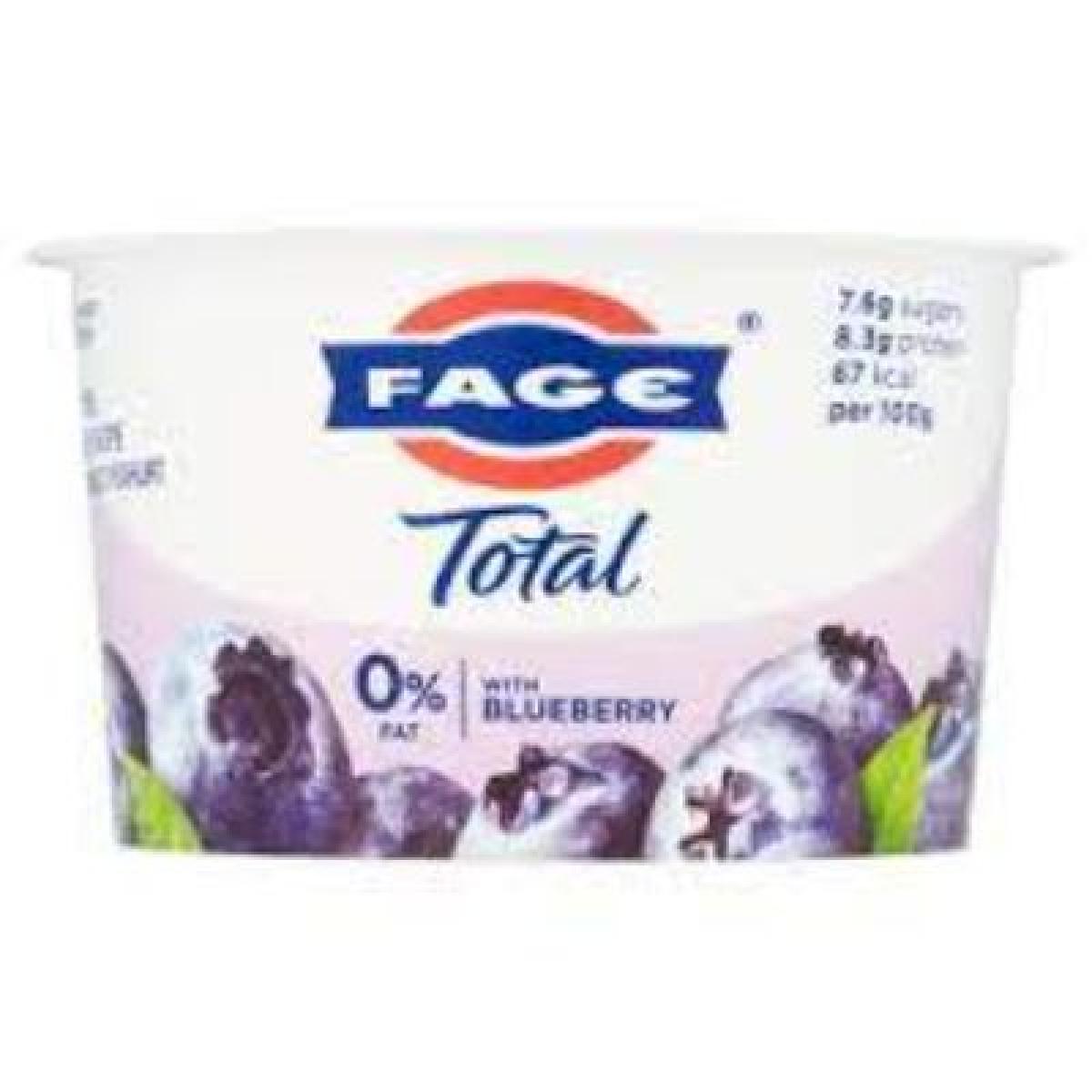 Greek Yoghurt Total 0% Fat Blueberry