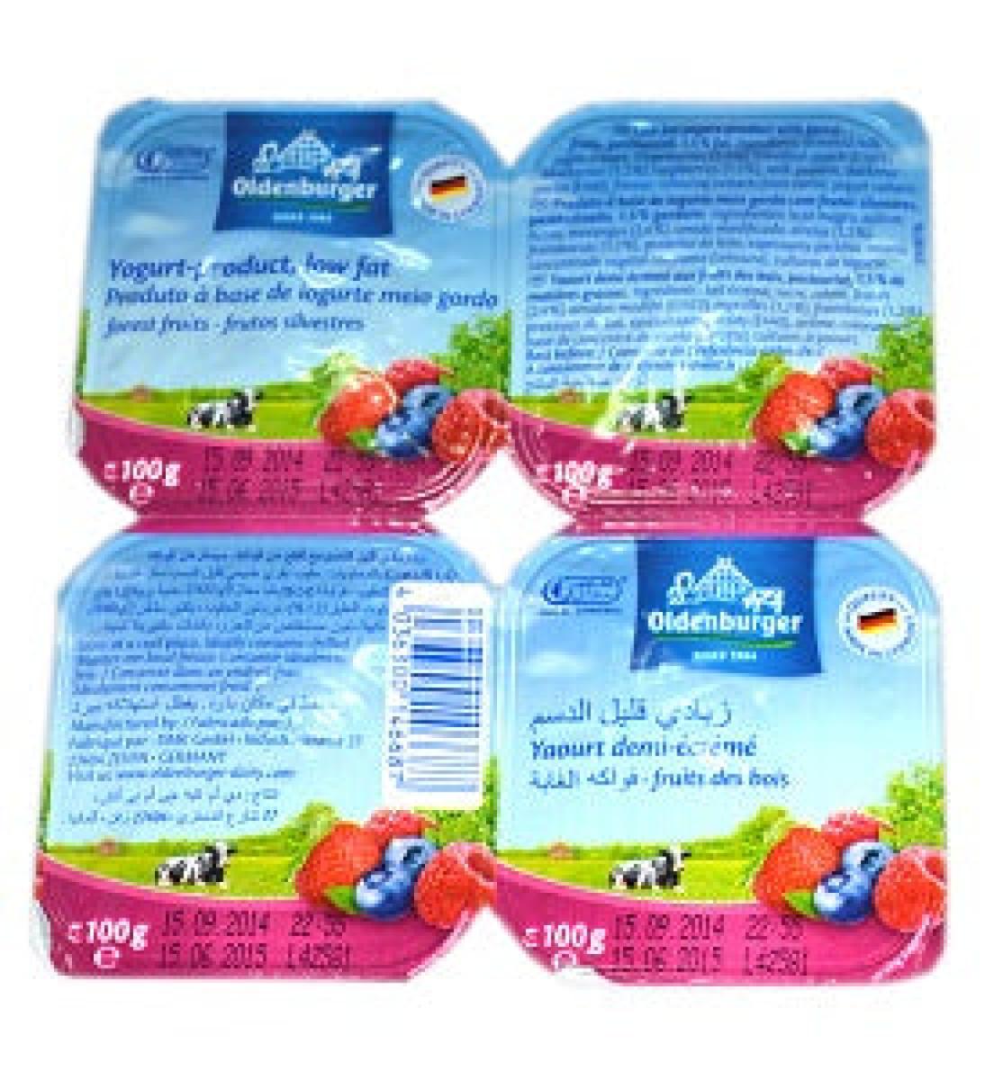 Yoghurt Forest Fruits Low Fat