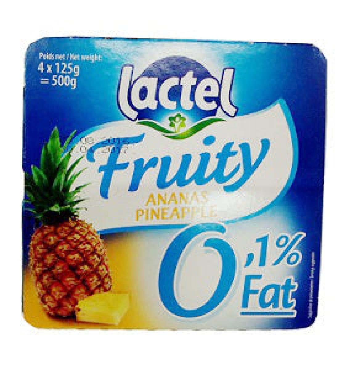 Fruity 0.1 Percent Yoghurt Pineapple