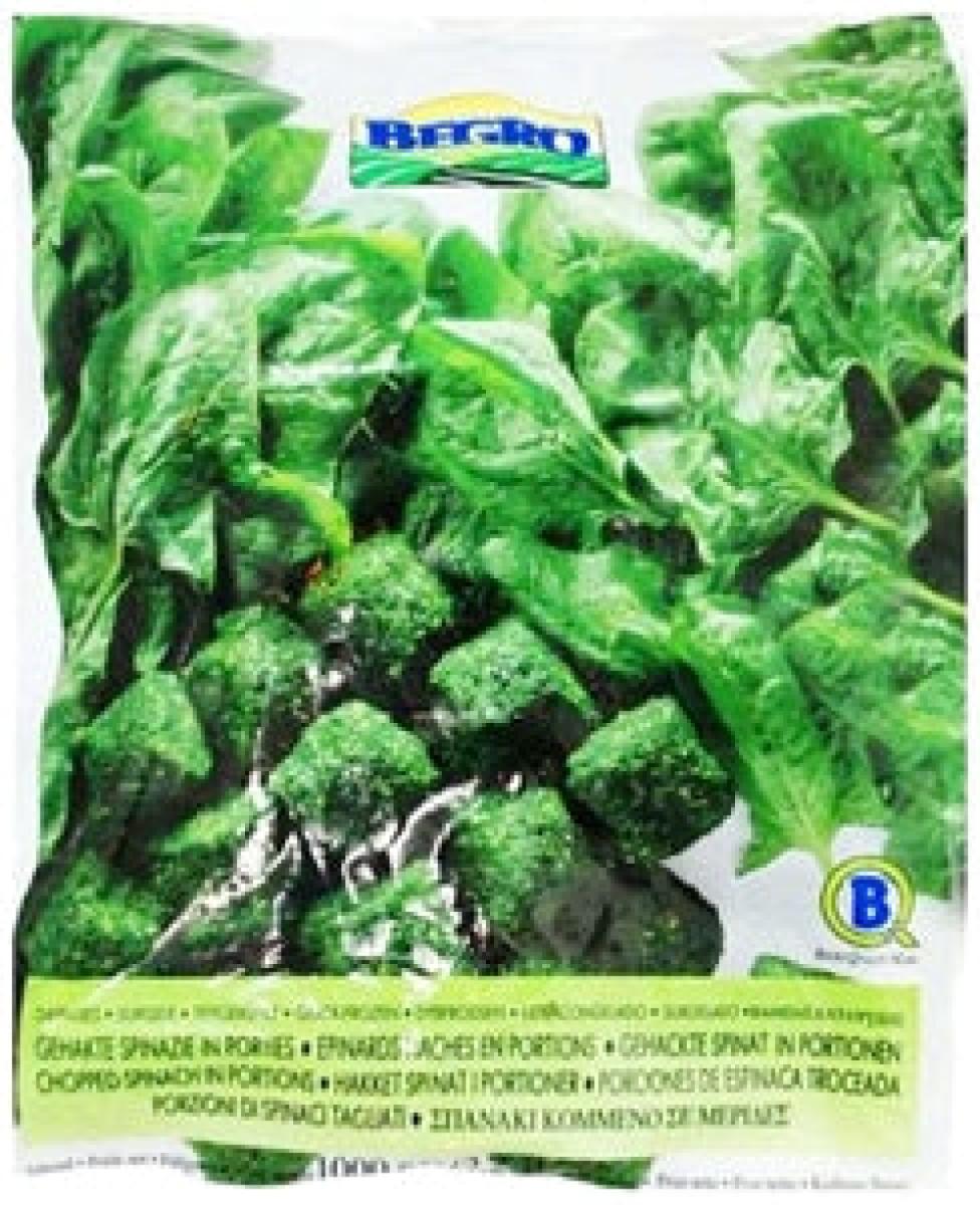 Chop Spinach Portion