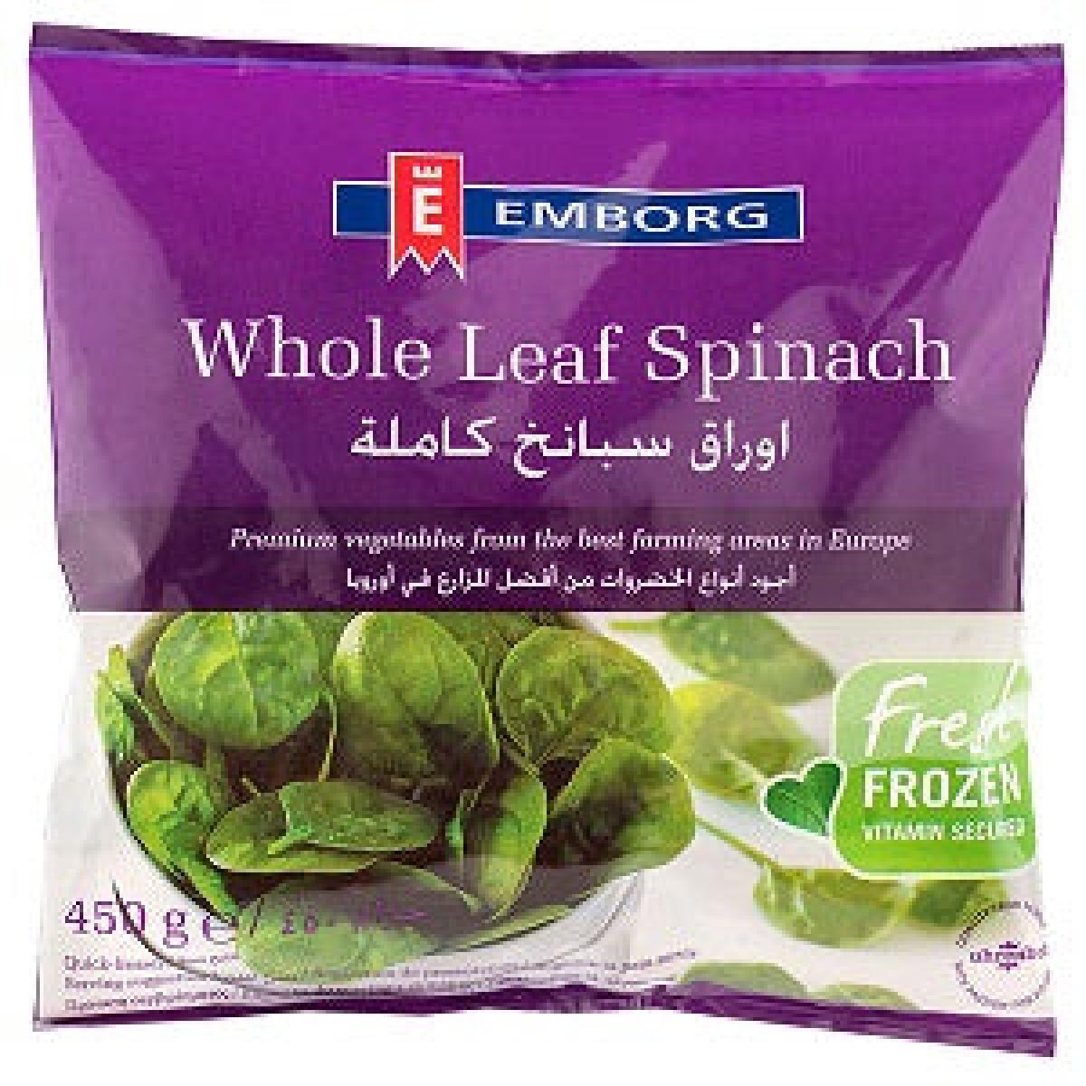 Spinach Whole Leaf