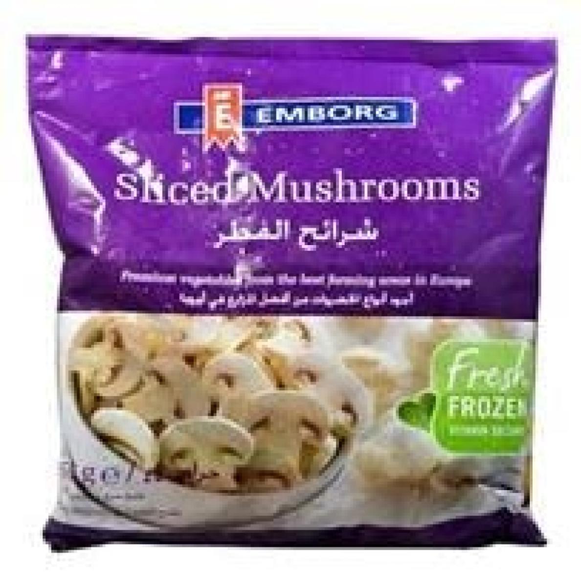 Sliced Mushrooms